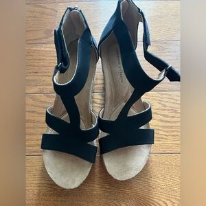 Size 10 wedges. Never worn.